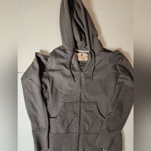 American Giant Womens Dark Gray Heavyweight Hoodie Sz Small Made in U.S.A.